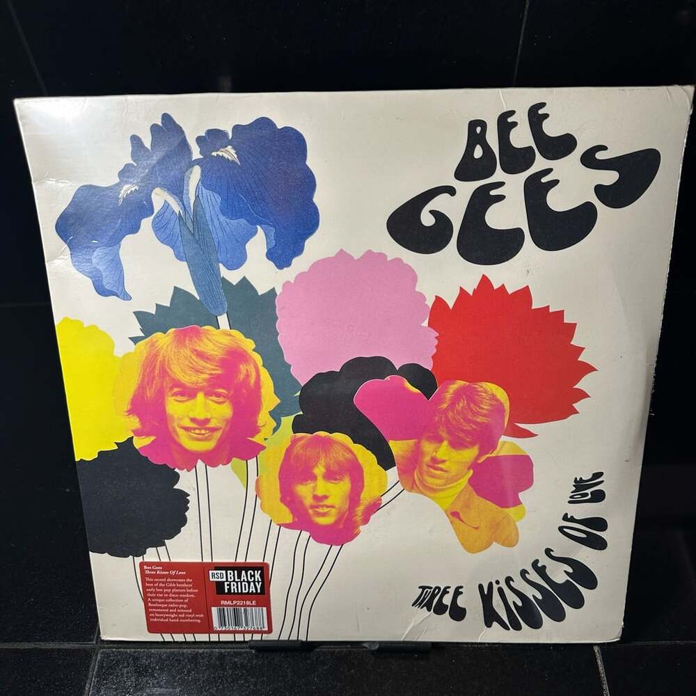 Bee Gees Three Kisses Of Love Vinyl LP Record RSD Black Friday New Sealed